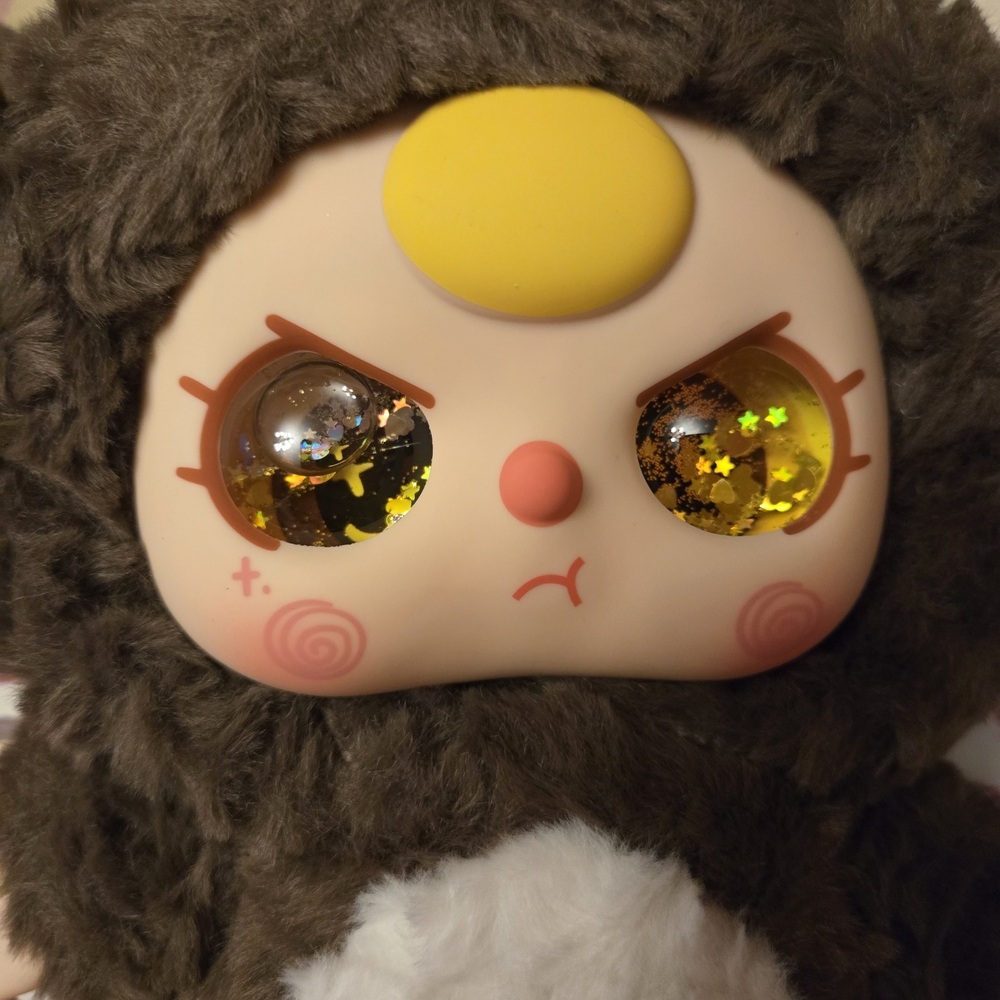 400% Baby Three Bear Big Baby With Liquid Yellow Glitter Eyes- Confirmed - Picture 3 of 3